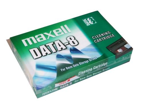 Maxell DATA-8 8mm Cleaning Tape - 1