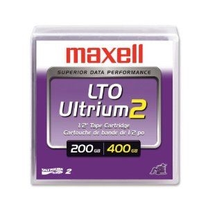 Maxell LTO-2 Ultrium 2 200 GB / 400 GB Data Cartridge 609m, 12.65mm - 1