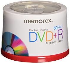 Memorex DVD-R 4.7GB 16X 50'li Paket Cakebox (T9641) - 1