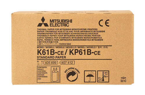 Mitsubishi K61B-CE / KP61B-CE Orjinal Standart Termal Kağıt (T15114)
