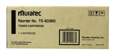 Muratec TS-360 Original Toner F-320, F-360, MFX-1200, MFX-1600 - 1