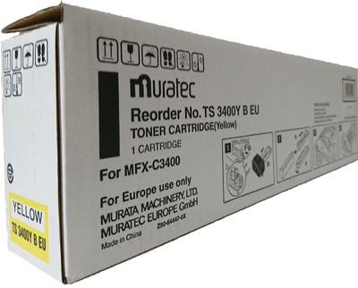 Muratec - Muratec TS3400Y Yellow Original Toner - MFX-C3400