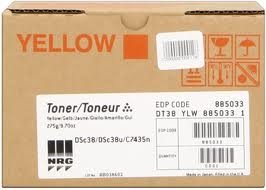 Nashuatec 885415 DSC38 DT38YLW Sarı Orjinal Toner - C7435 (T3693) - 1