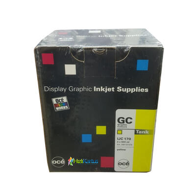 Oce IJC 170 Dual Pack Yellow Ink Cartridge - CS-5050/CS-5070/CS-5090 