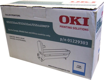 OKI 01229303 Cyan Drum Unit - ES2232 / ES2632 / ES5460 