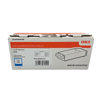 OKI - OKI 09006127 Cyan Original Toner - C650