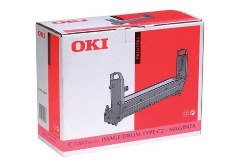 OKI 41304110 Type C2 Kırmızı Orjinal Drum Ünitesi - C7000 / C7200 / C7400 (T11686) - 1