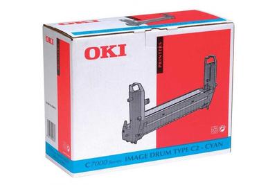 OKI 41304111 Type C2 Cyan Drum Unit C7000, C7200, C7400 