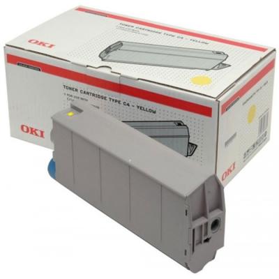 OKI 41963005 Yellow Original Toner - OKI C7100 / C7300 / C7500 