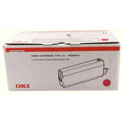 OKI 41963006 Magenta Original Toner - OKI C7100 / C7300 / C7500 