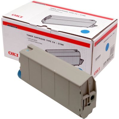 OKI 41963007 Cyan Original Toner - OKI C7100 / C7300 / C7500