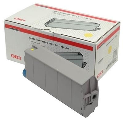 OKI 41963083 Yellow Original Toner - OKI C7100 / C7300 / C7500 