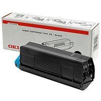 OKI 42127408 TYPE C6 Black Original Toner - OKI C5100 / C5200 / C5300 / C5400 