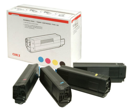 OKI 42403002 Type C6 4 Color Original Toner