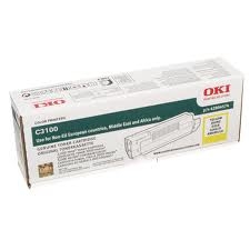 OKI 42804574 Sarı Orjinal Toner - C3100 (T5368) - 1