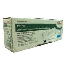 OKI 42804576 C3100-M Cyan Original Toner - OKI C3100 