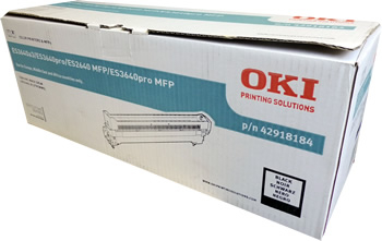 OKI 42918184 Black Original Drum Unit - ES3640A3 / ES2640