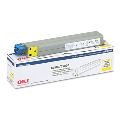 OKI - OKI 42918901 Yellow Original Toner - C9600 / C9800