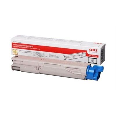 OKI 43459344 C3300 / C3400 / C3450 / C3600 Black Toner - 2