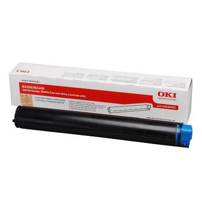 OKI 43640302 Black Original Toner - B2200 - 1