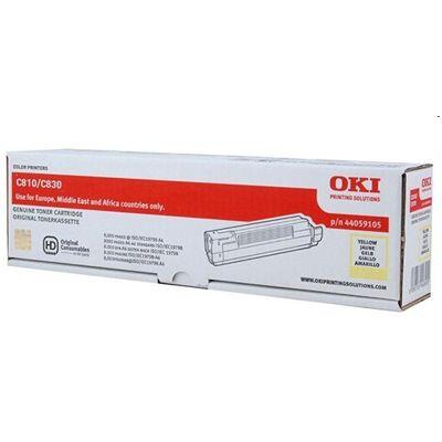 OKI 44059105 Yellow Original Toner - C810 / C830 - 1