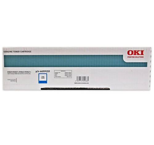 OKI 44059259 Cyan Original Toner - ES8451 / ES8461