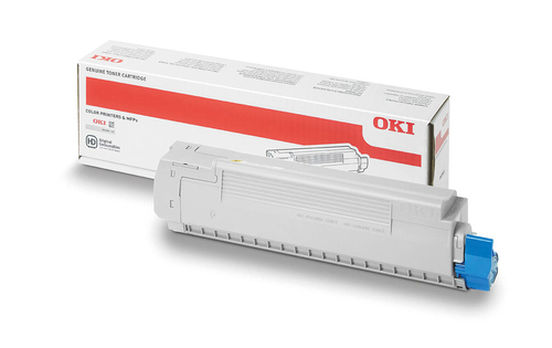 OKI 44059261 Sarı Orjinal Toner - MC861 - 1