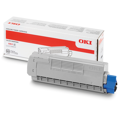 OKI 44315308 Black Original Toner - C610DN / C610DM - 1