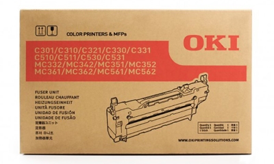 OKI 44472603 Fuser Unit 301, C310, C321, C330, C331, C510, C511, C530, C531, MC342, MC351 