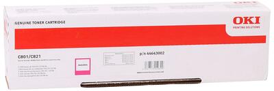 Oki 44643002 Magenta Original Toner - C801 / C821 