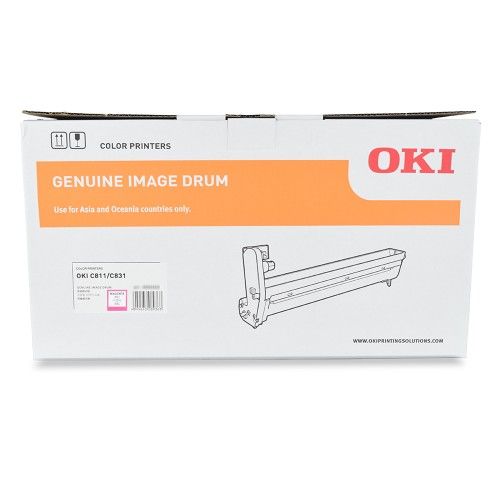 OKI 44844422 Kırmızı Orjinal Drum Ünitesi - C822 / C831 (T9399) - 1