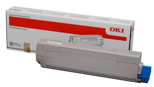 OKI 44844613 Sarı Orjinal Toner - C822 / C822DN (T16698) - 1