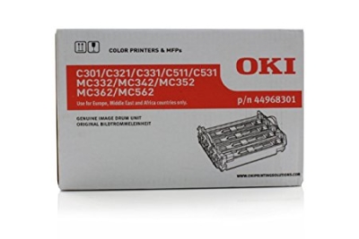 OKI 44968301 Drum Unit C301, C310, C321, C330, C331, C510, C511, C530, C531,MC342, MC351, MC352, MC361, MC362, MC561, MC562 