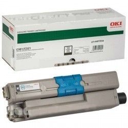 OKI 44973544 / 44973536 Black Original Toner - C301 / C321