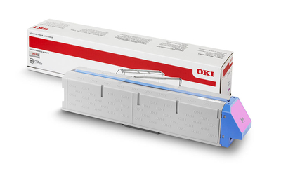 OKI - OKI 45536554 Kırmızı Orjinal Toner - Pro 9431 / Pro 9541