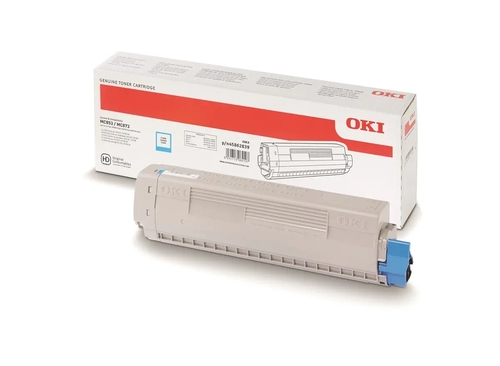 OKI 45862839 Cyan Original Toner - MC853 / MC873