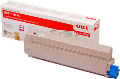 OKI 45862846 Kırmızı Orjinal Toner - MC873 (T7298) - 1