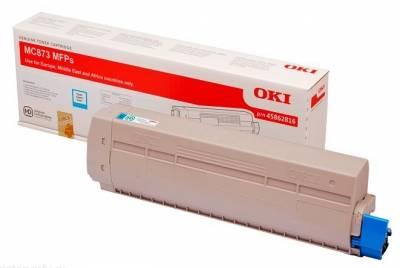 OKI 45862847 MC873 Cyan Original Toner 