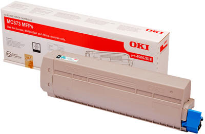 OKI - OKI 45862848 MC873 Black Original Toner 15.000 Sayfa