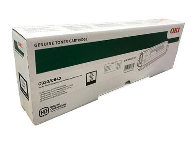 Oki 46443116 Black Original Toner - C833 / C843 