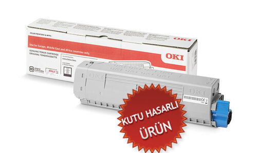 OKI 46471108 Black Original Toner - C823 / C833 / C843 (Damaged Box) - 1