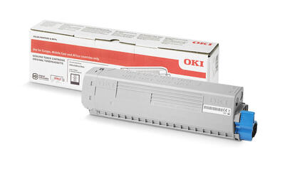 OKI 46471108 Black Original Toner - C823 / C833 / C843 - 1