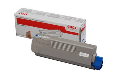 OKI 46490407 Cyan Original Toner C532, MC563, MC573, C542 