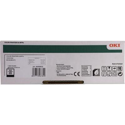 OKI 46490632 C532 / MC563 / MC573 / C542 Black Original Toner 