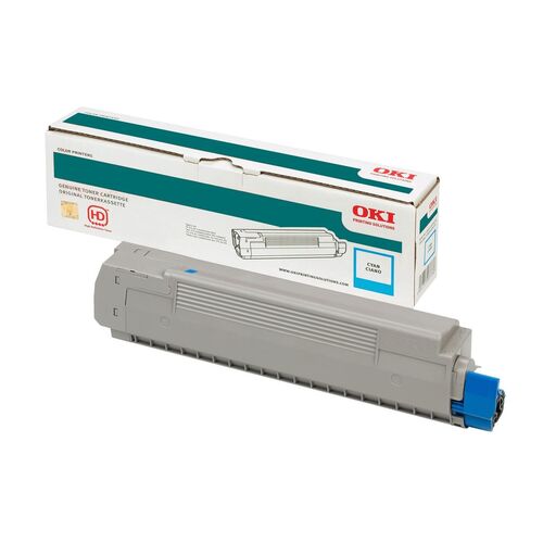 OKI 46606507 Cyan Original Toner - Pro8432WT