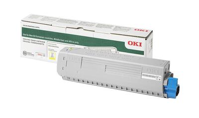 OKI 47095705 Yellow Original Toner - C824 / C834 / C844 