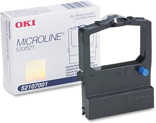 OKI 52107001 Black Original Ribbon - Microline 520 / 521