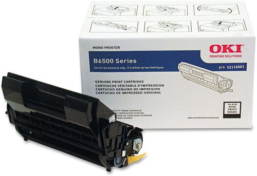 OKI 52116001 Black Original Toner - B6500 / 6500dn / 6500dtn - 1