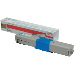 OKI C310 / C330 / C510 / C530 44469716 Cyan Original Toner 