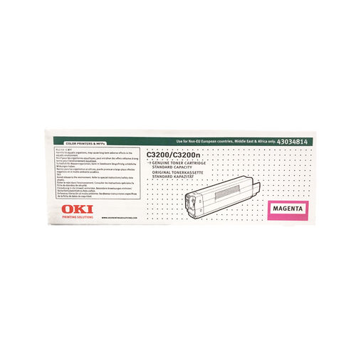 OKİ C3200 43034814 Magenta Original Toner